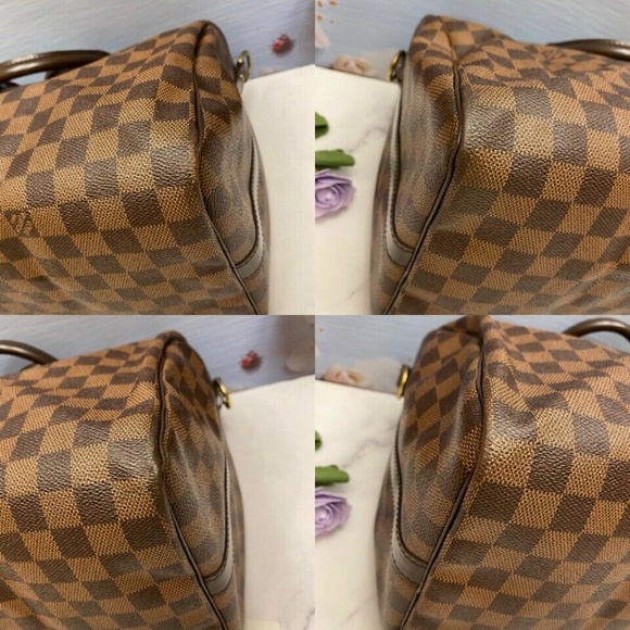 Speedy 35 Banduoulier Damier Ebene Bag (SP4103) - Picture 8 of 12